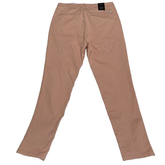 Scotch and Soda Anthropologie 25/33 Pants Maison Cropped Chino Rose Pink NWT - Picture 2 of 9